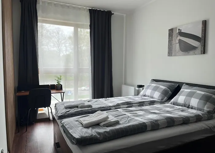 Апартаменты Nowy Plazowy Z Silownia I Hala Garazowa *
